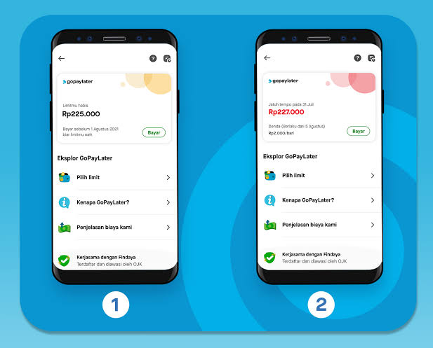 Cara mengaktifkan GoPayLater © 2022 brilio.net