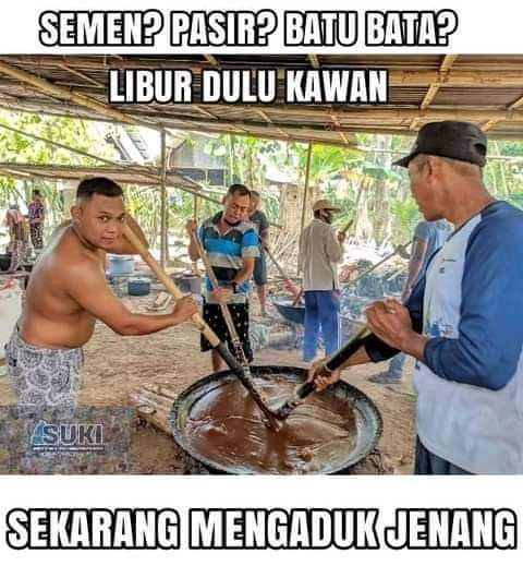 Potret tempat camilan ala kuli bangunan © berbagai sumber