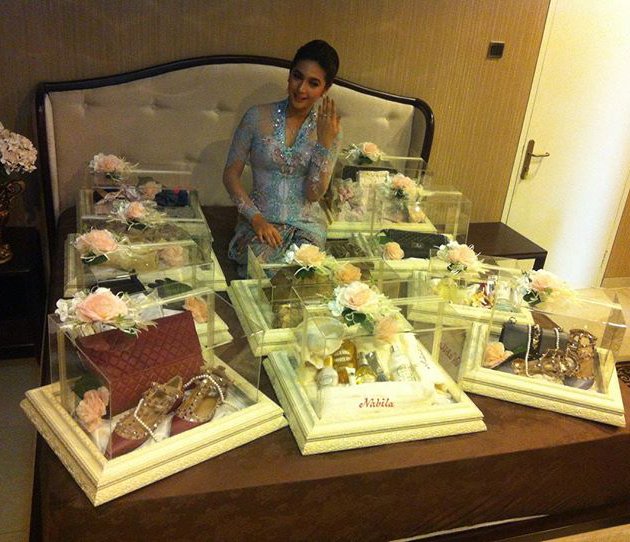  seserahan lamaran seleb © berbagai sumber