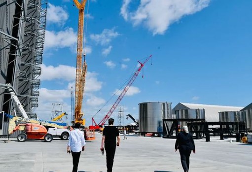 Momen Elon Musk bertemu Jokowi © Instagram Momen Elon Musk bertemu Jokowi © Instagram