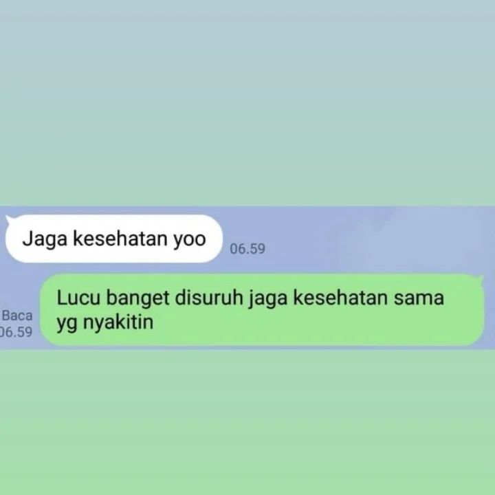 chat malah langsung terang-terangan © Instagram