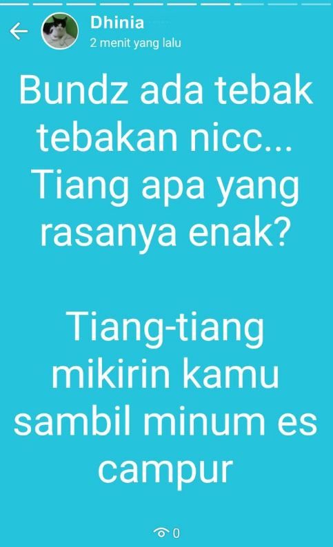 tebak tebakan lucu status whatsapp © berbagai sumber tebak tebakan lucu status whatsapp © berbagai sumber