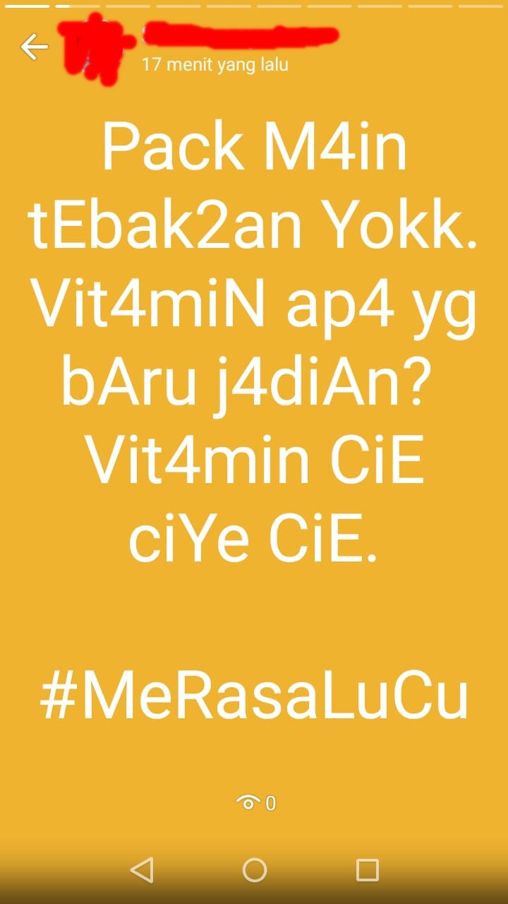 tebak tebakan lucu status whatsapp © berbagai sumber tebak tebakan lucu status whatsapp © berbagai sumber