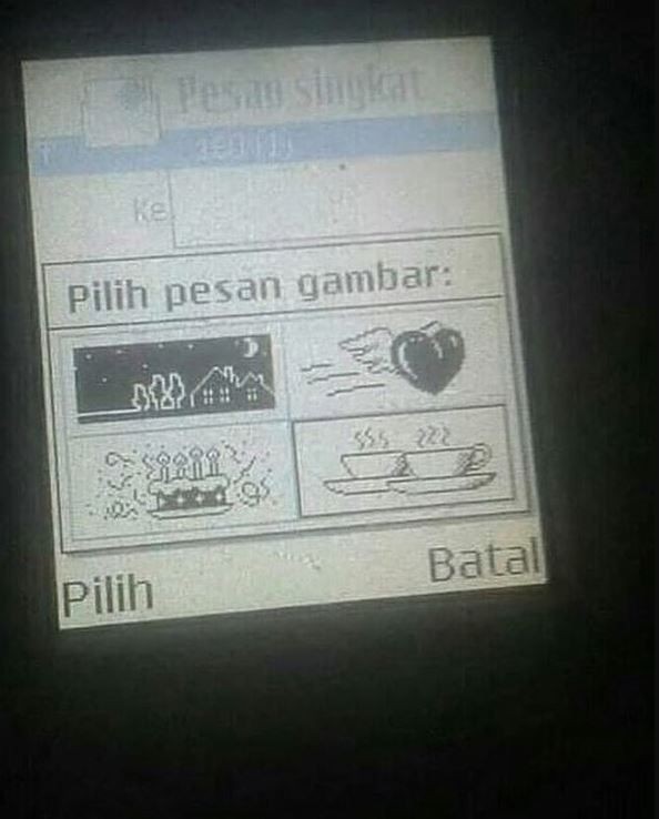 sms lucu di HP monophonic Berbagai sumber
