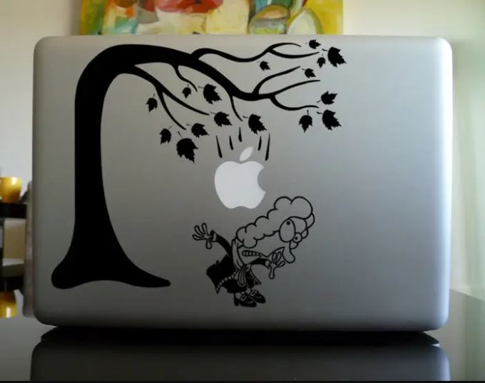 stiker laptop nyeleneh © berbagai sumber