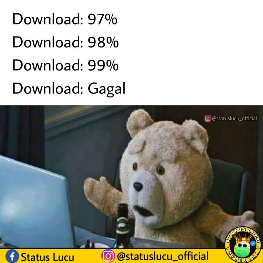 Meme tentang kesialan saat pakai smartphone Berbagai sumber