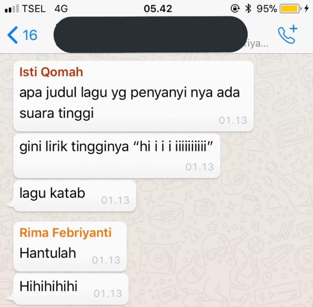 momen kocak tanya judul lagu © berbagai sumber