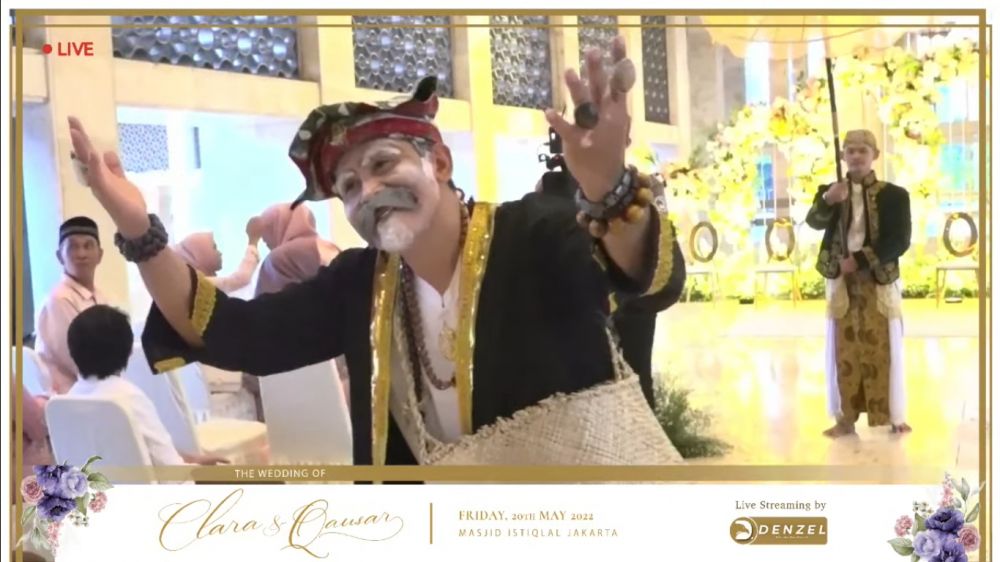 akad nikah Masayu Clara & Qausar Harta © berbagai sumber