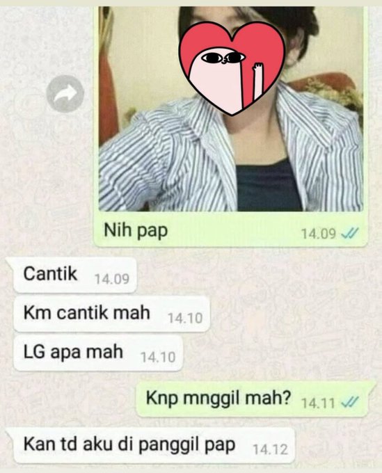 chat kocak tanya lagi apa © berbagai sumber