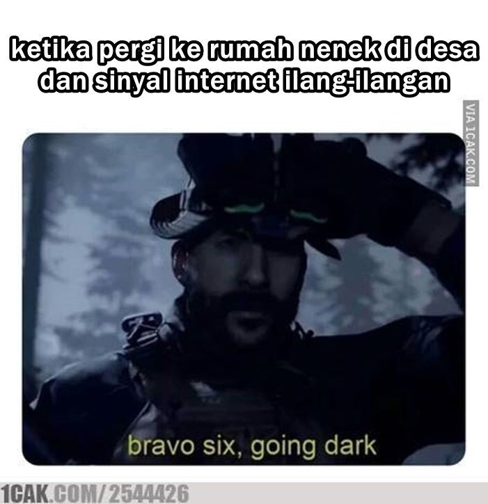 Meme lucu tentang sinyal internet lemot Berbagai sumber