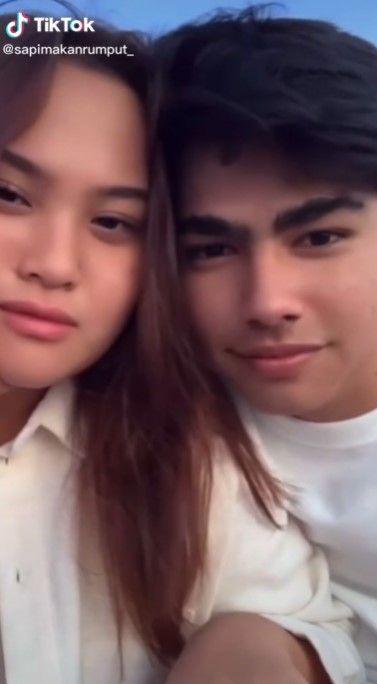 Potret romantis Andrew Kalaweit dan kekasih © TikTok