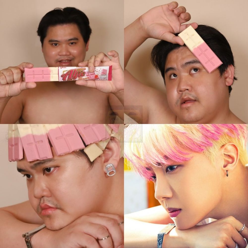 cosplay low budget BTS berbagai sumber