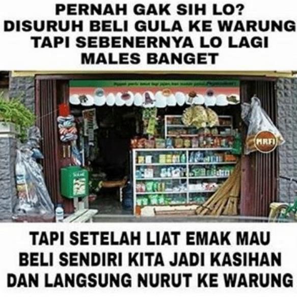 Meme lucu saat disuruh emak belanja Berbagai sumber Meme lucu saat disuruh emak belanja Berbagai sumber