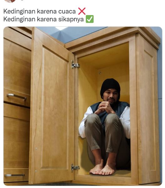 cuitan kocak teuku wisnu © Twitter
