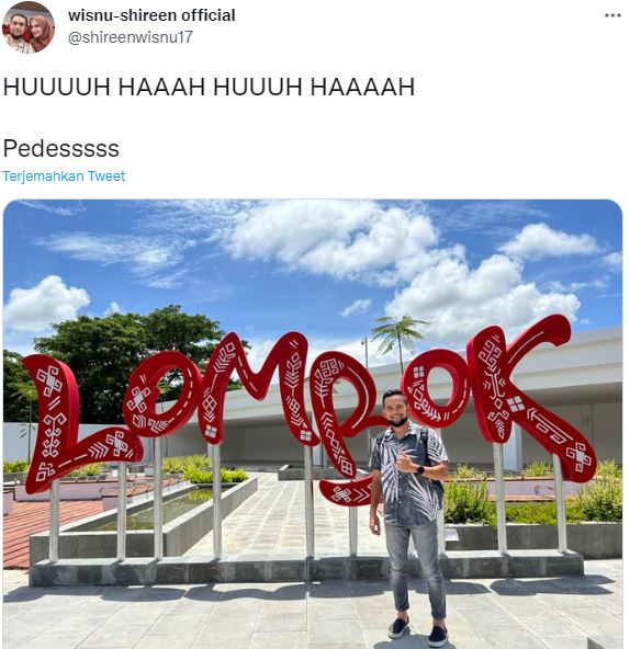 cuitan kocak teuku wisnu © Twitter