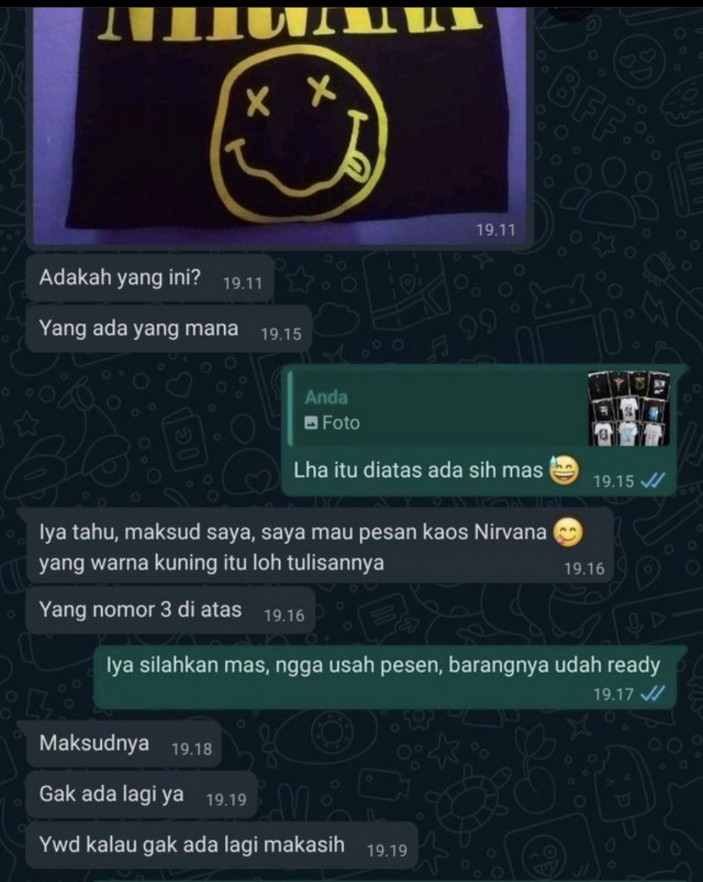 chat nggak nyambung © Twitter