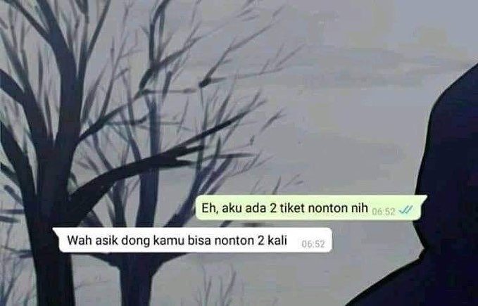 Chat lucu ngajak gebetan jalan © berbagai sumber