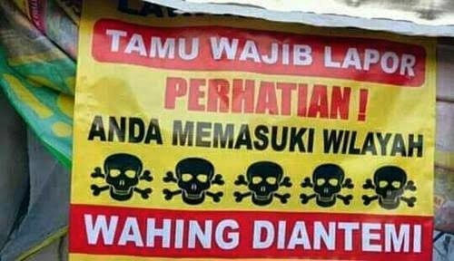tulisan yang bikin jadi serba salah © berbagai sumber
