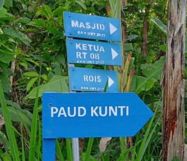 tulisan yang bikin jadi serba salah © berbagai sumber