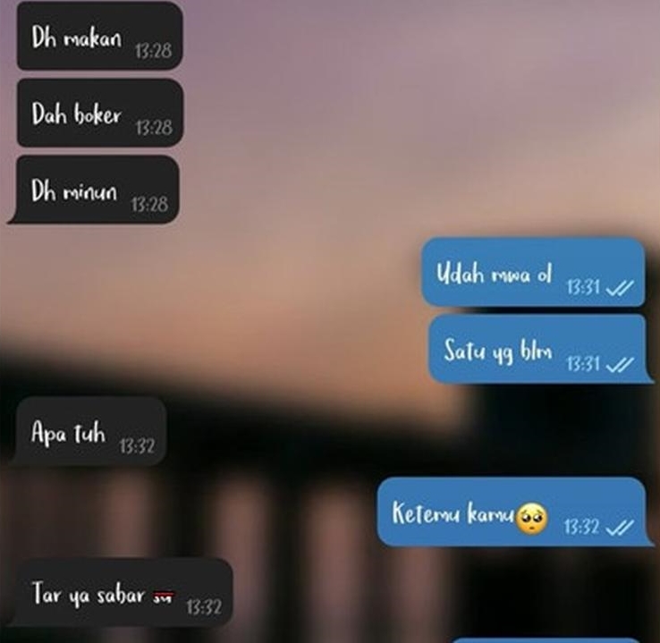 chat nasib pacaran jarak jauh © berbagai sumber chat nasib pacaran jarak jauh © berbagai sumber