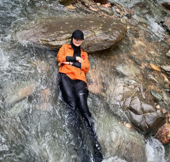 cerita Zaskia Adya Mecca pernah terseret arus sungai © Instagram cerita Zaskia Adya Mecca pernah terseret arus sungai © Instagram