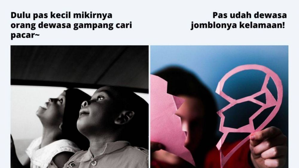 ekspektasi vs realita anak kecil saat dewasa © berbagai sumber