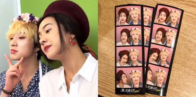 Momen seleb cantik bertemu artis Korea © berbagai sumber