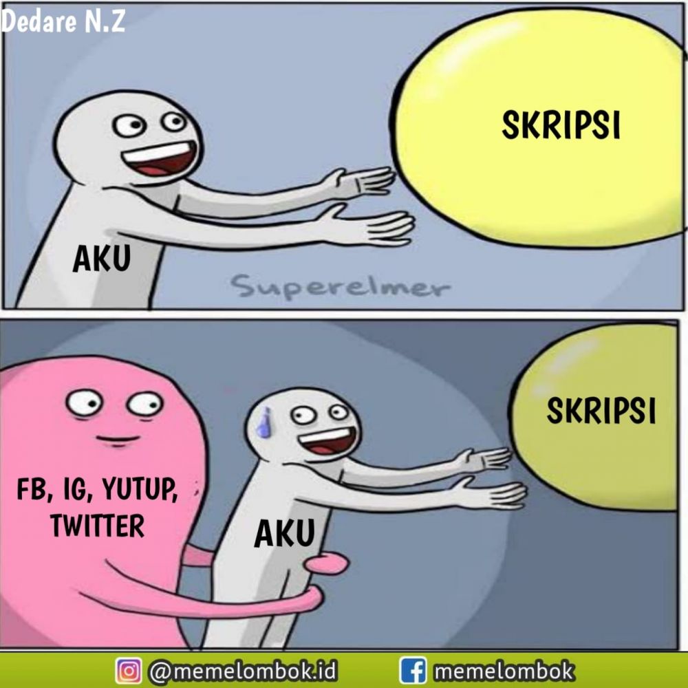 lika-liku mahasiswa semester tua © berbagai sumber