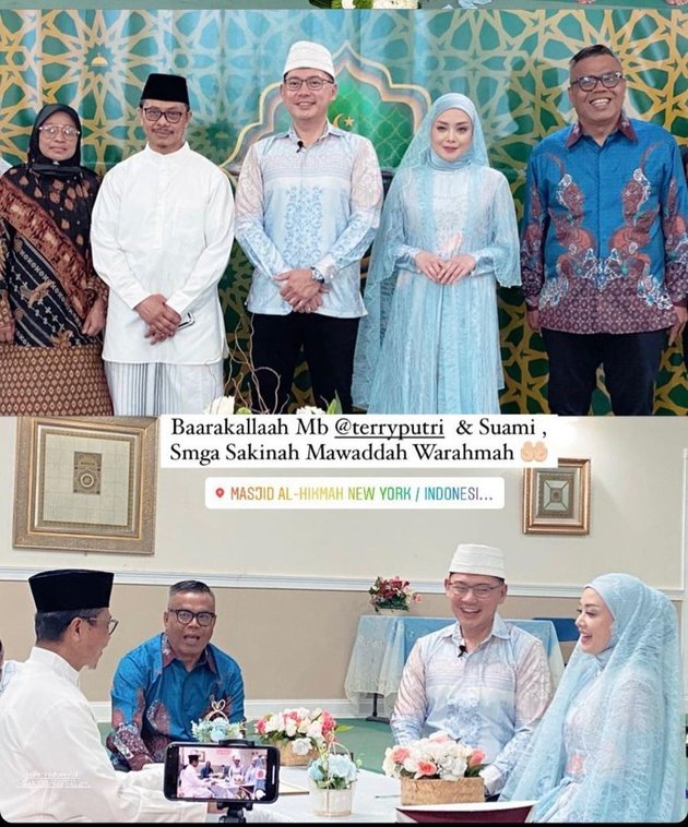 momen pernikahan terry putri © instagram