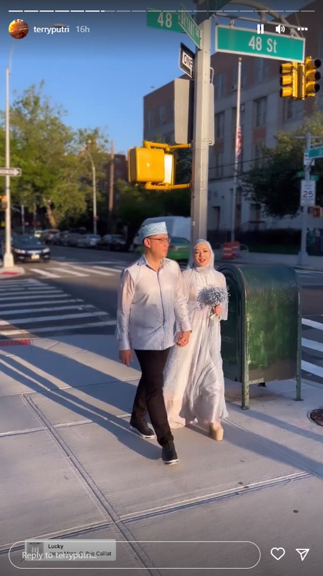 momen pernikahan terry putri © instagram