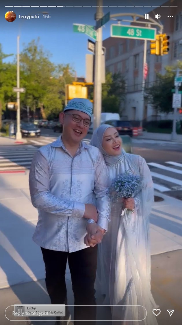 momen pernikahan terry putri © instagram