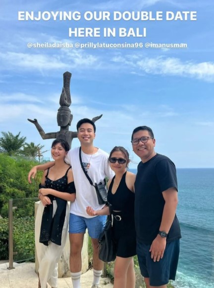 potret kebersamaan Prilly Latuconsina dan Iman Usman © Instagram