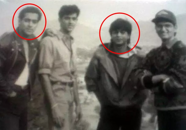 potret akrab Shah Rukh Khan dan Salman Khan © berbagai sumber