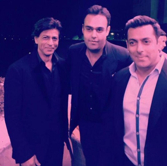 potret akrab Shah Rukh Khan dan Salman Khan © berbagai sumber