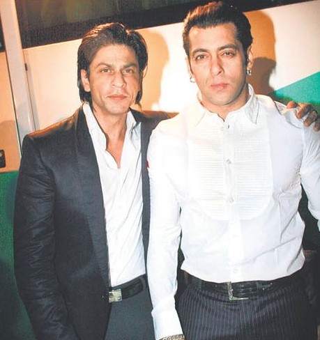 potret akrab Shah Rukh Khan dan Salman Khan © berbagai sumber