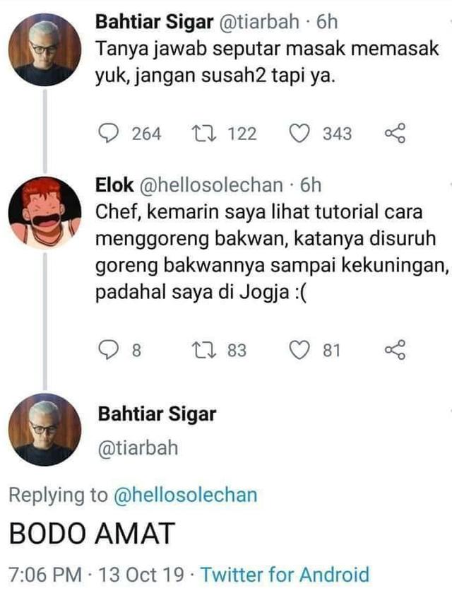 Balasan lucu di kolom komentar © berbagai sumber