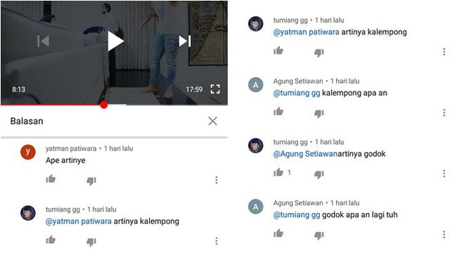 Balasan lucu di kolom komentar © berbagai sumber