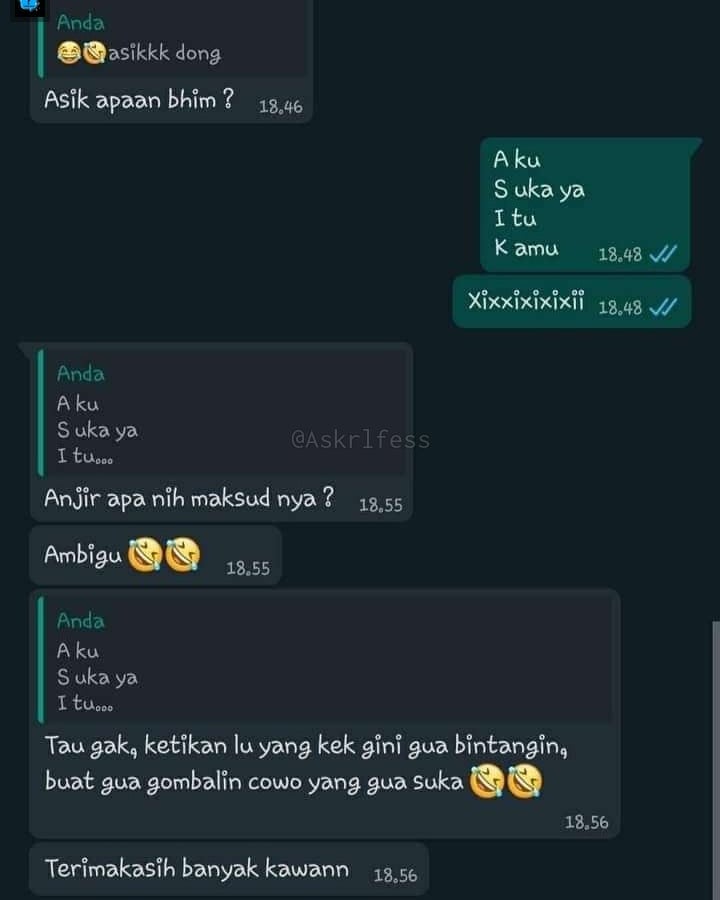 Chat lucu sama pacar ini ngeselin banget © 2022 brilio.net
