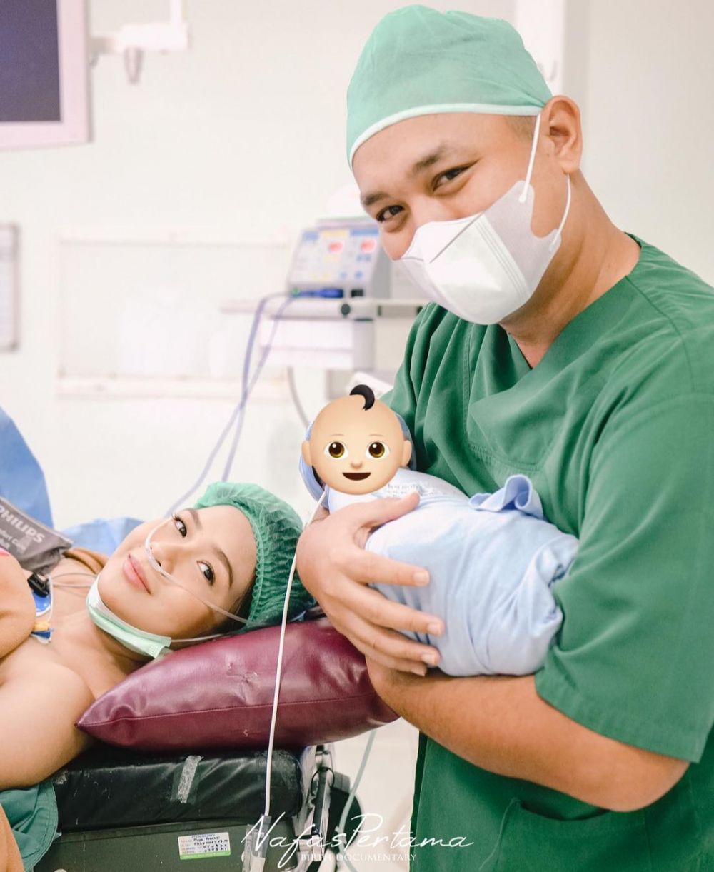 Adiezty Fersa melahirkan anak pertama © 2022 brilio.net