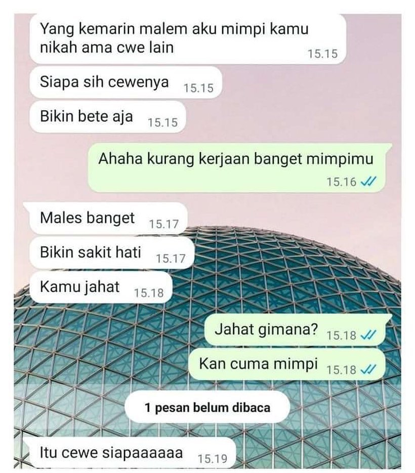 chat lucu kalau pacar ngambek © berbagai sumber chat lucu kalau pacar ngambek © berbagai sumber