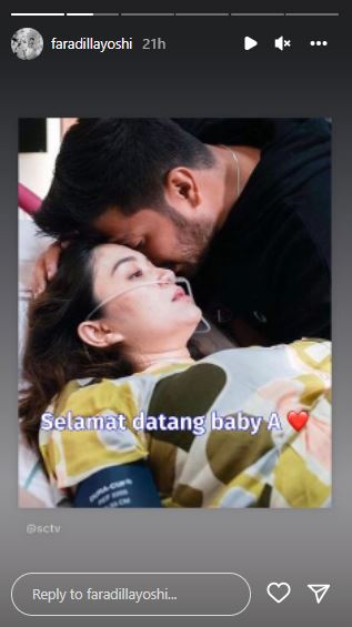 11 Momen Faradilla Yoshi melahirkan anak pertama, kontraksi 29 jam