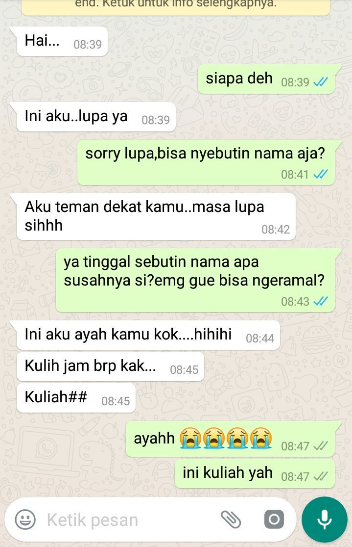 chat bapak ngeprank Berbagai sumber
