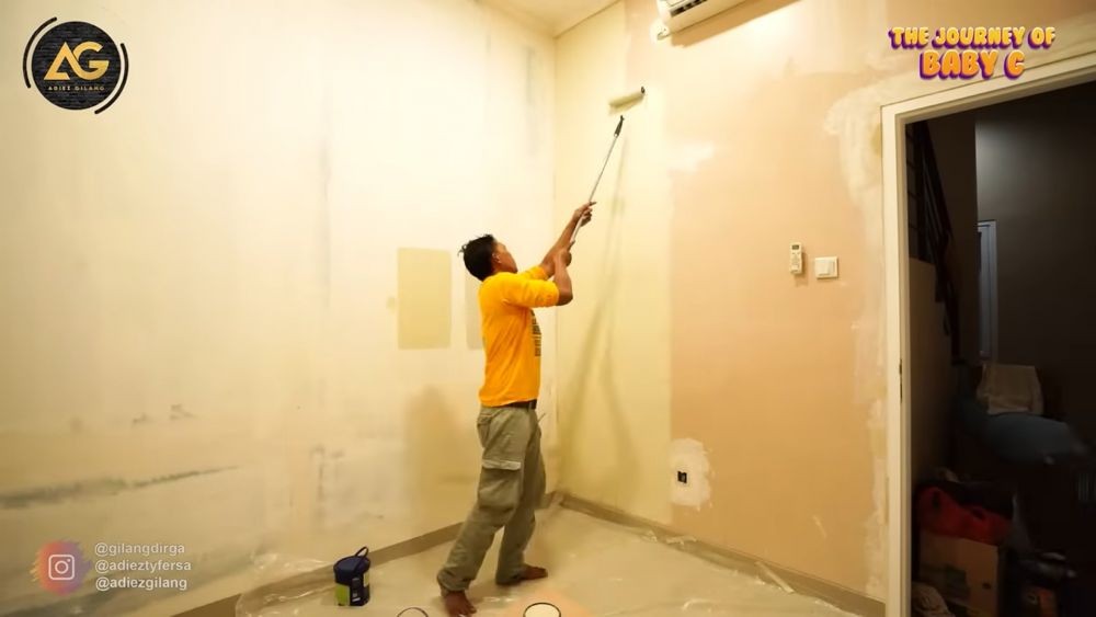 Potret kamar anak Gilang Dirga dan Adiezty Ferza © YouTube