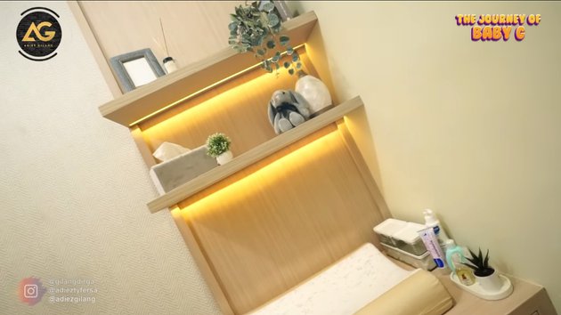 Potret kamar anak Gilang Dirga dan Adiezty Ferza © YouTube