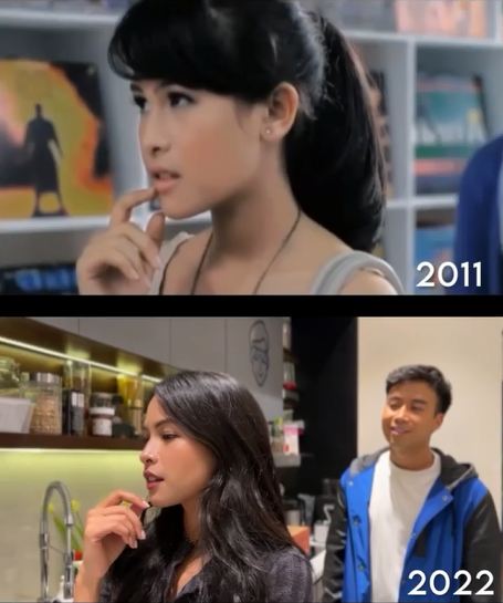 Maudy Ayunda dan Vidi Aldiano © berbagai sumber