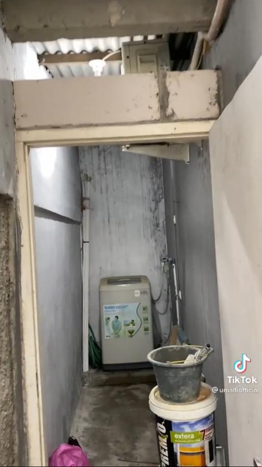 renovasi rumah mungil © TikTok/@unialfiofficial renovasi rumah mungil © TikTok/@unialfiofficial