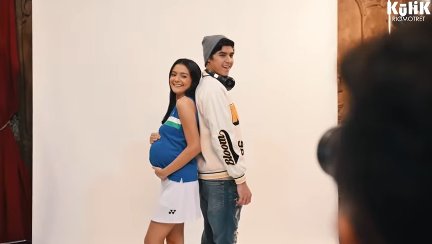 momen maternity shoot Amanda Rawles © YouTube