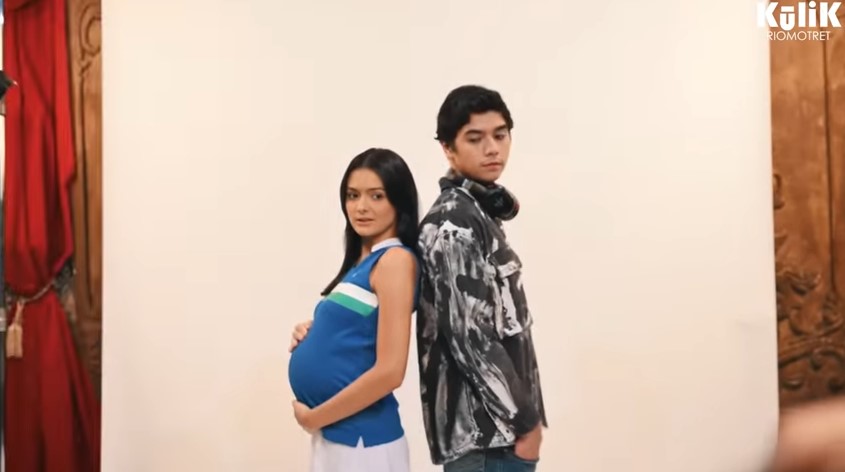 momen maternity shoot Amanda Rawles © YouTube