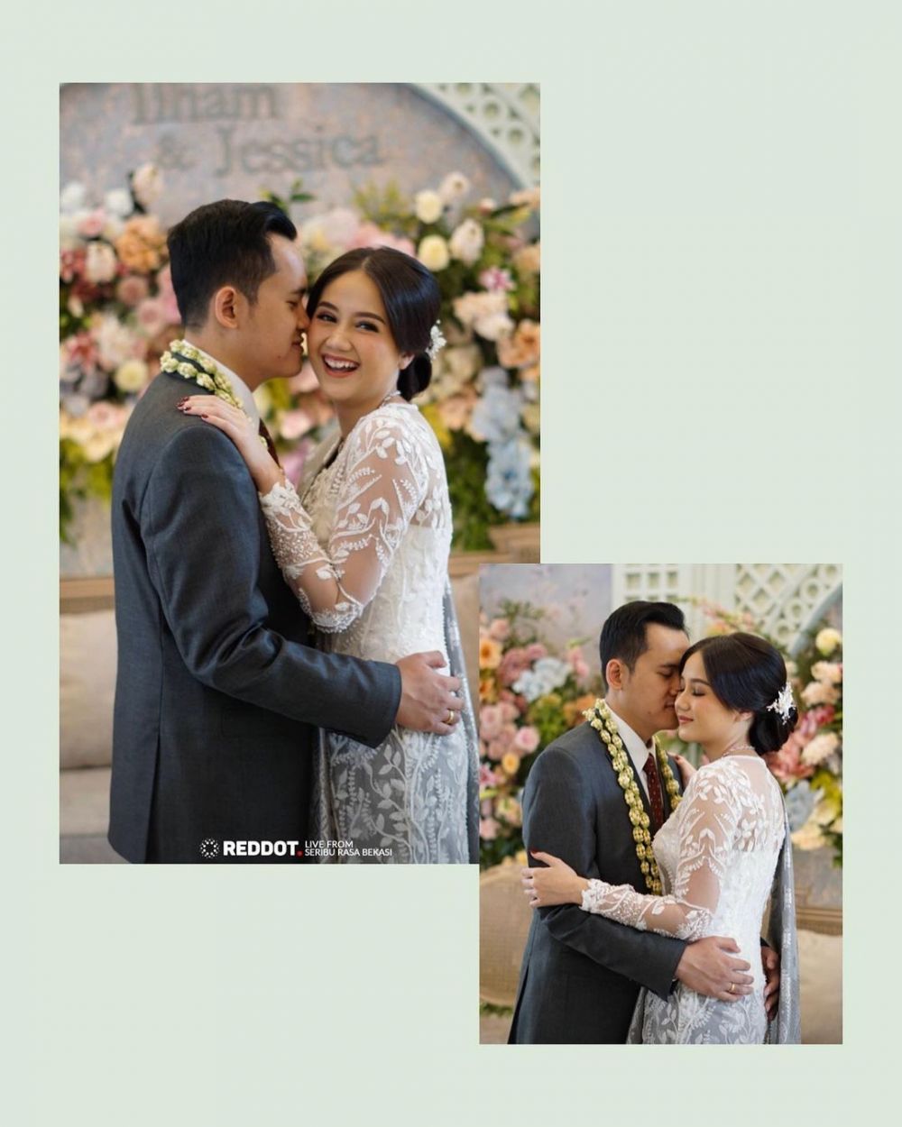 Momen pernikahan Jessica Anastasya © Instagram