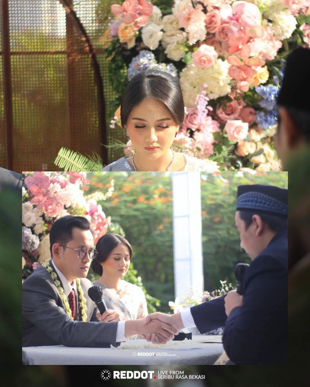 Momen pernikahan Jessica Anastasya © Instagram